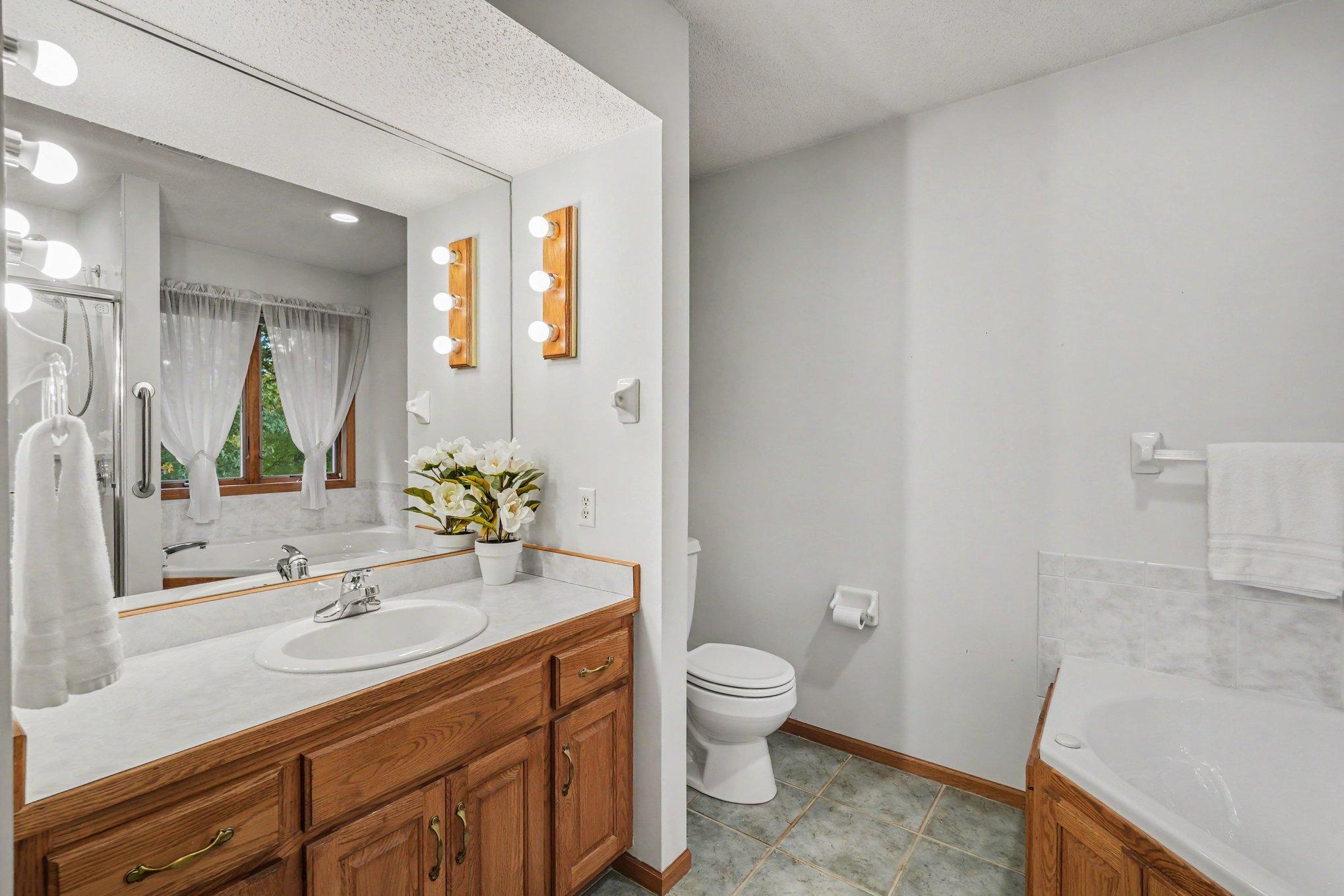 Another view of the primary bathroom