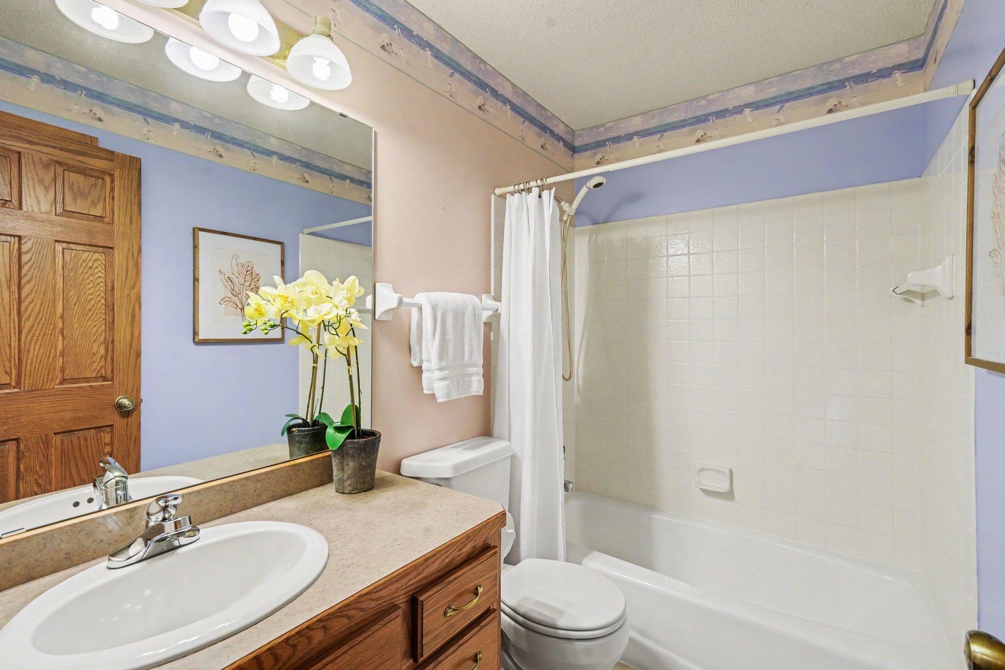 Upper level full bathtroom