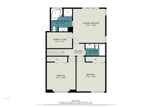 Upper Level Floor Plan