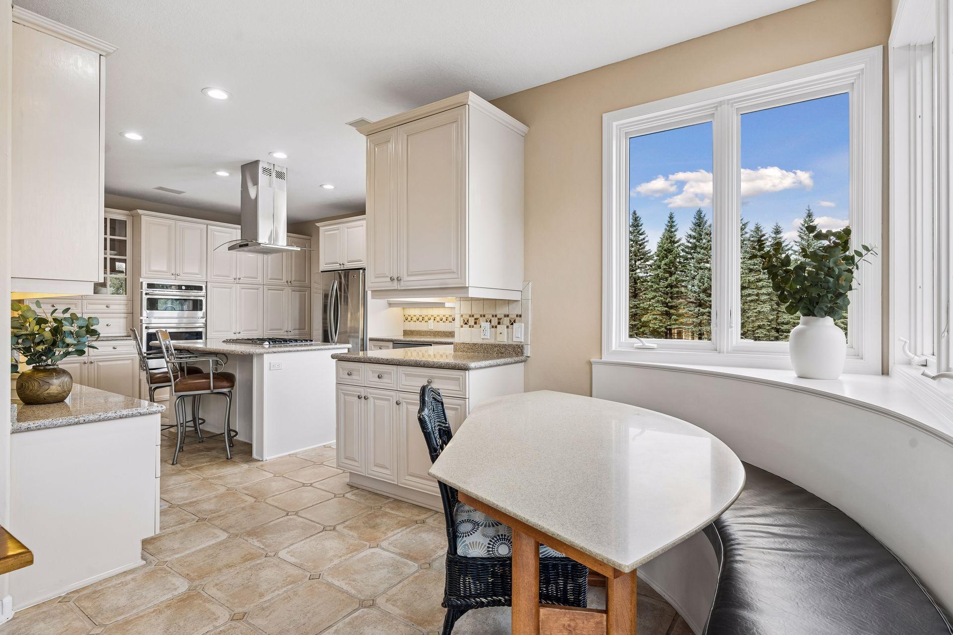Informal Dining in Kitchen