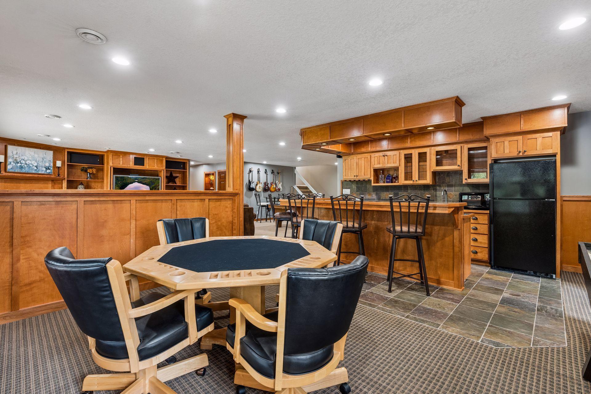 Lower Level Full Gaming Area