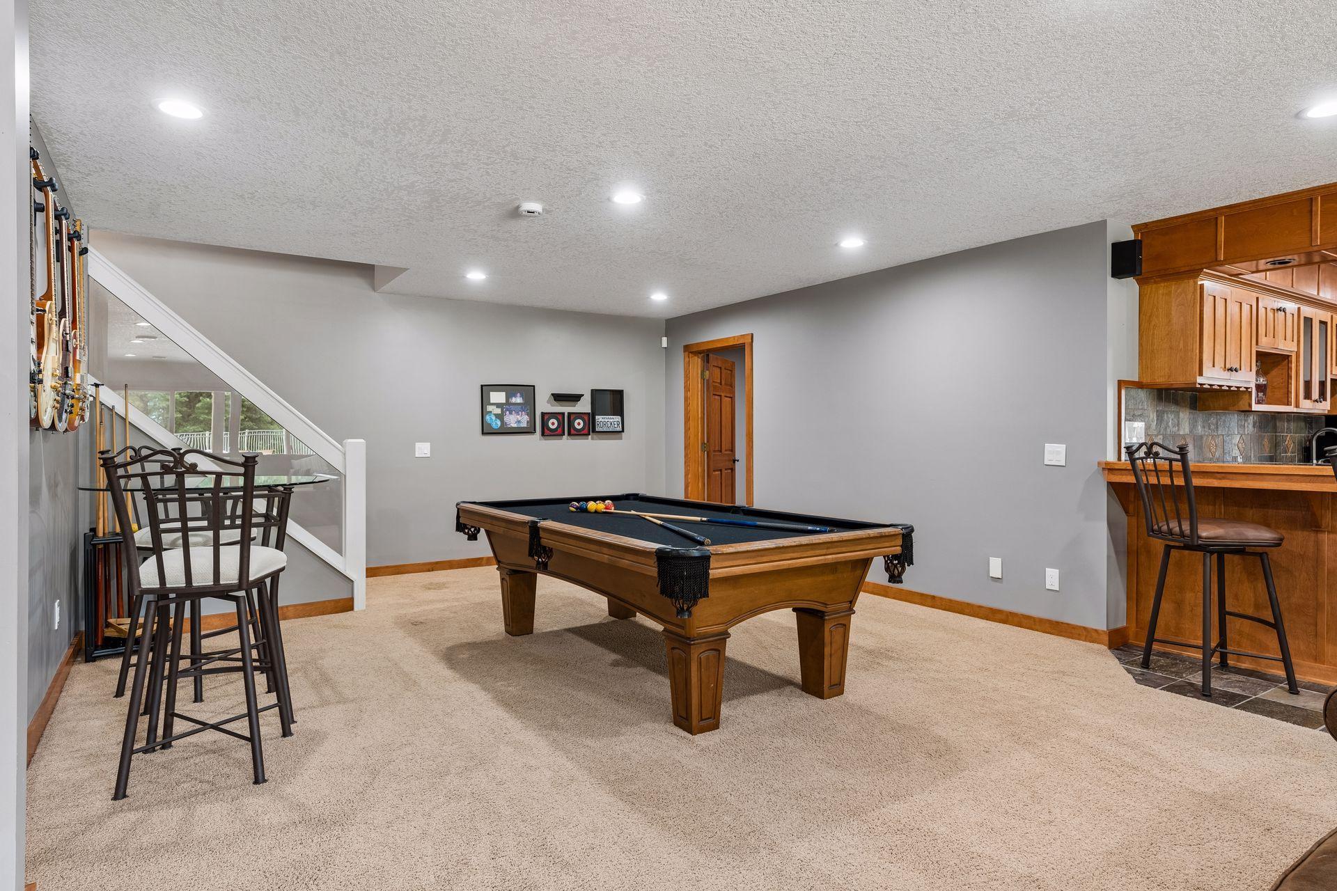 Lower Level Pub-Like Gaming Area
