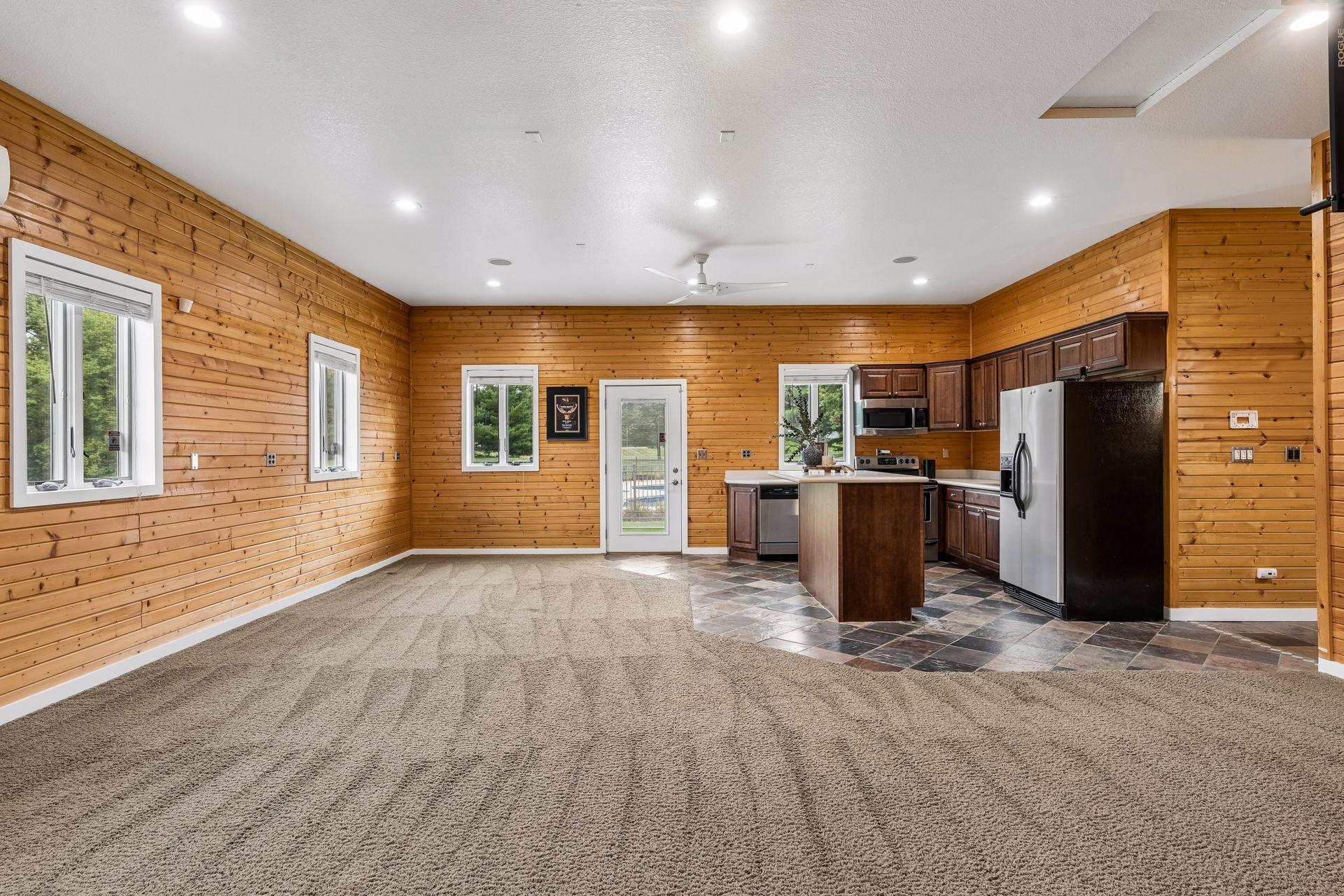 Pool House Living Area