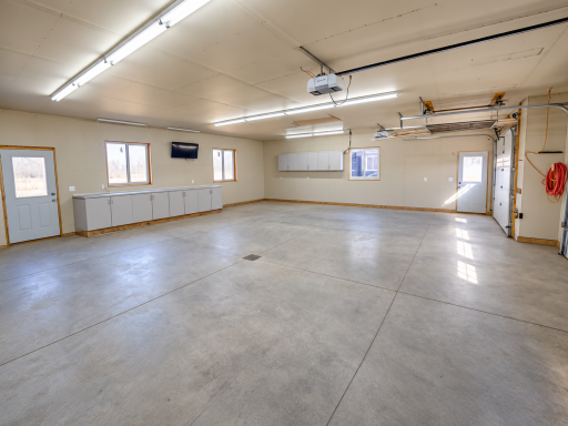 Attached garage