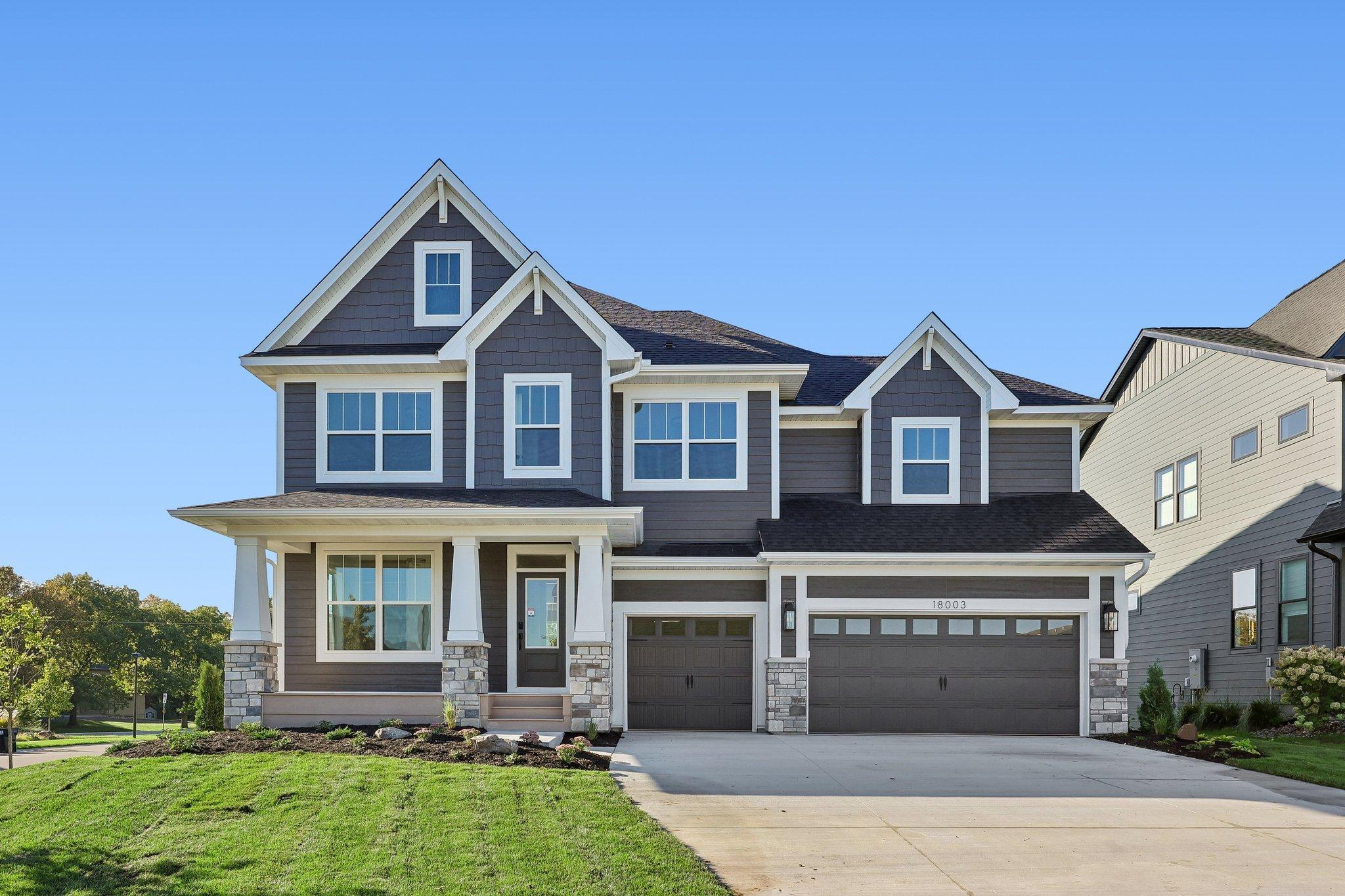 The WESLEY plan by Robert Thomas Homes! Completed and ready for a buyer.