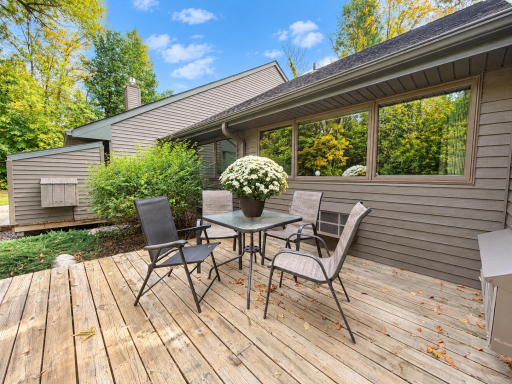 Deck area