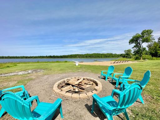 Hill lake beach access