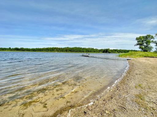 Sand beach area