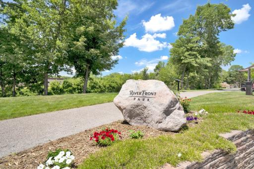 Another beautiful day at nearby River Front Park! Enjoy a walk along the scenic Crow River in the heart of downtown Delano.