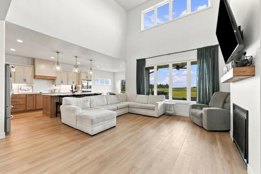 Open floorplan concept