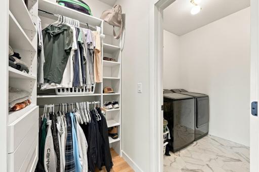 Walk Through Closet