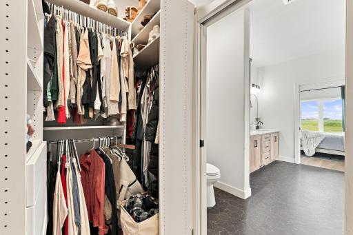 Walk Through Closet