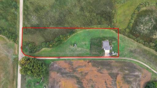 lot lines (4 acres)