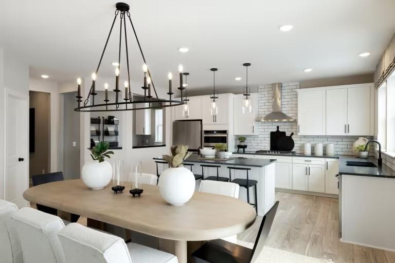 Cafe and kitchen