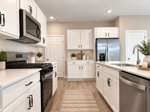 Enjoy plenty of room to cook, gather, and entertain in this spacious, open-concept kitchen. *Photo is of similar home. Virtually staged.