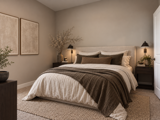 Main level bedroom #5. *Photo is of similar home. Virtually staged.