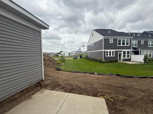 Rear Patio - Pending Landscaping Install