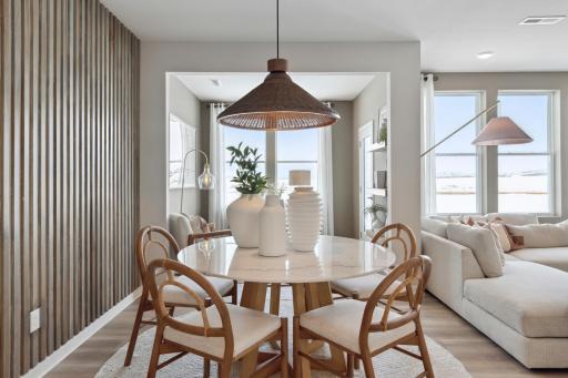 Model Home Cafe to Sunroom