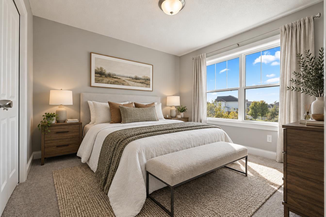 4th bedroom virtually staged