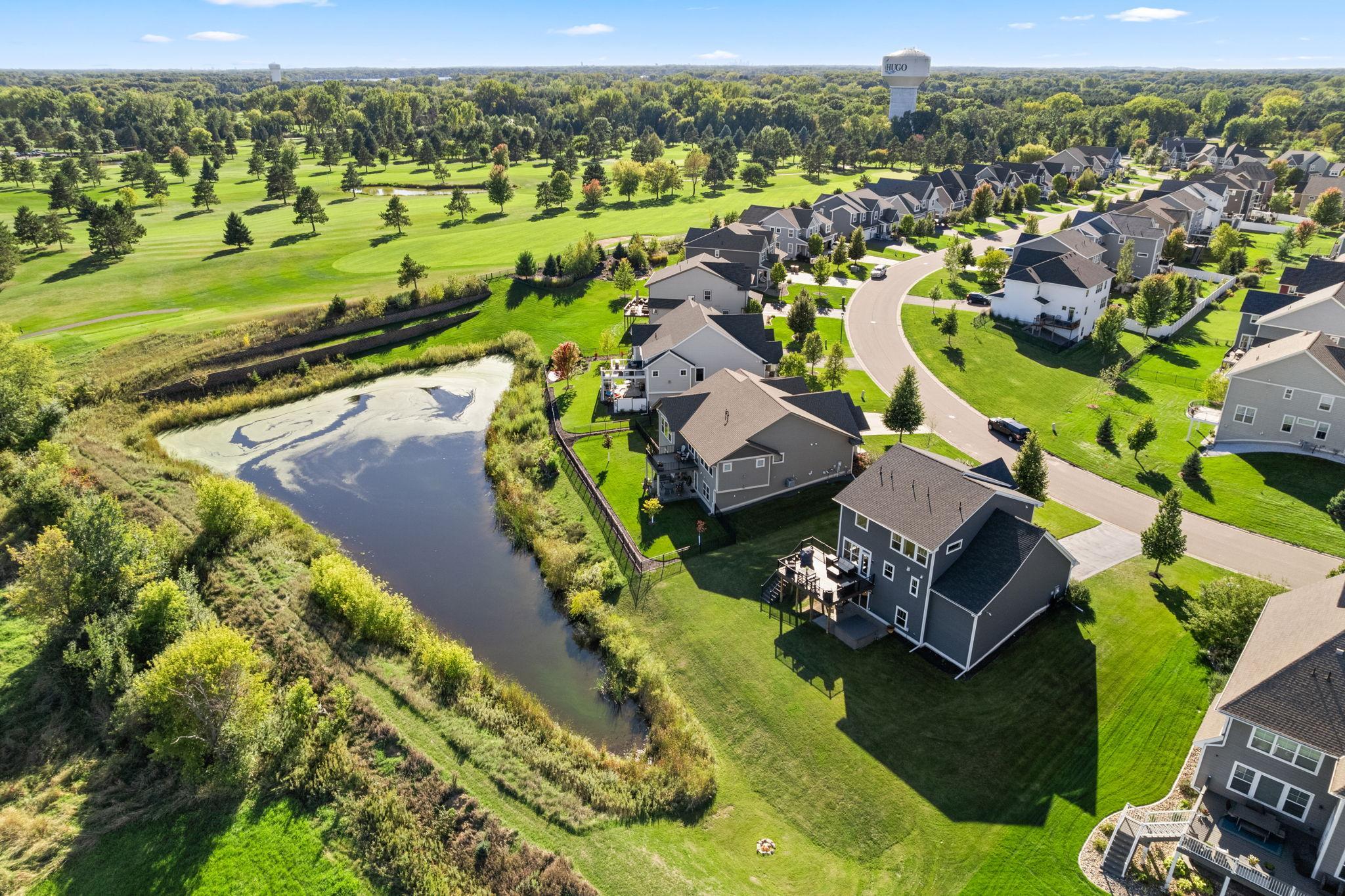 Pond views!
