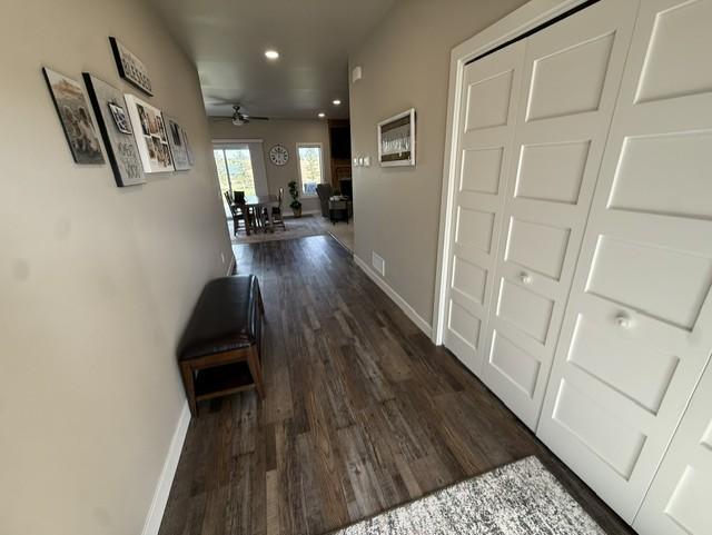 Wide front foyer