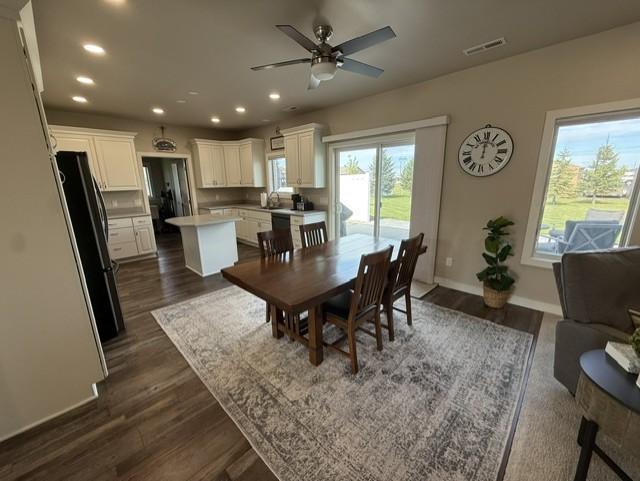 Dining area