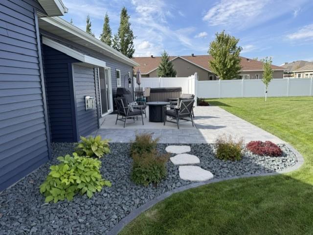 Love the landscaping around the whole house