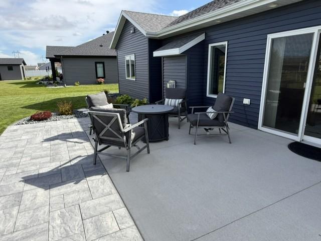 Patio area