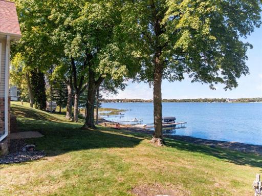 South Lindstrom Lake Home with Direct Lakeshore Setting