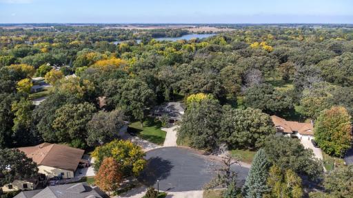 Incredible lot with privacy at the end of a cul de sac