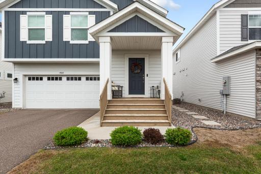 Front Exterior steps with nice landscaping