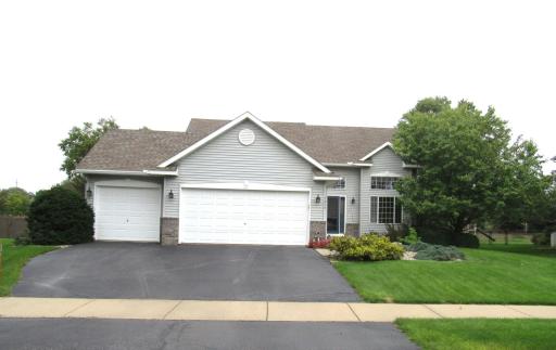 3 car insulated, heated 3 car garage, sprinkler system, 30 year roof (2013), paver patio, paver fire pit, sidewalks, walk to park.