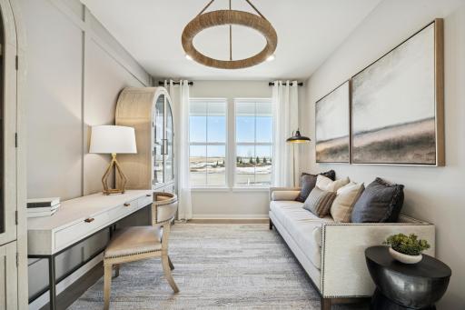 Versatile flex room offers endless possibilities perfect as a home office, guest room, play area, or hobby space. Neutral tones and ample natural light make it easy to customize to your needs.