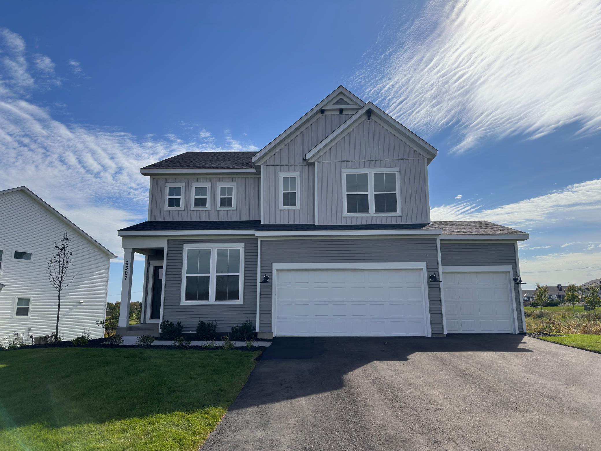 Exterior elevation of home