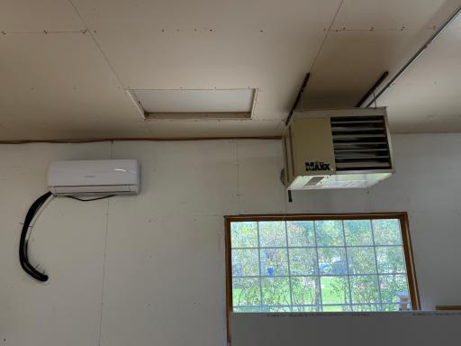 70 Garage Mini Split & Unit Heater.JPG