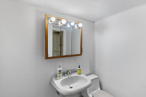 lower level 3/4 bathroom