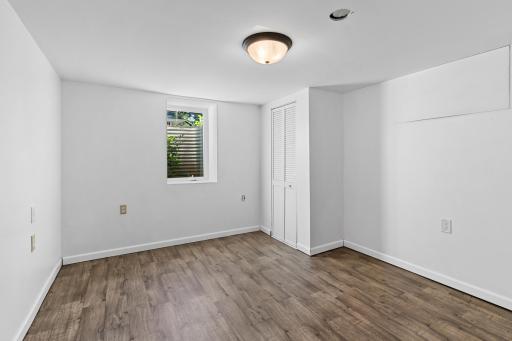 4th bedroom in lower level