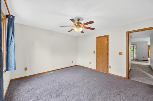 Plenty of space for your preferred bed size and any additional furniture.
