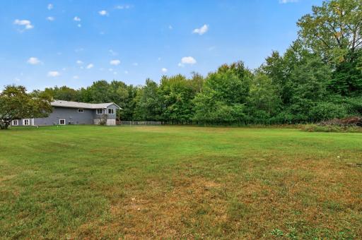 Room to roam, play, garden, or simply enjoy your own slice of the outdoors.
