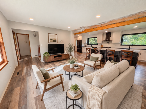 Virtually Staged Living Room