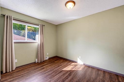 The second of two main floor bedrooms. Both main floor bedrooms include a walk-in closet.