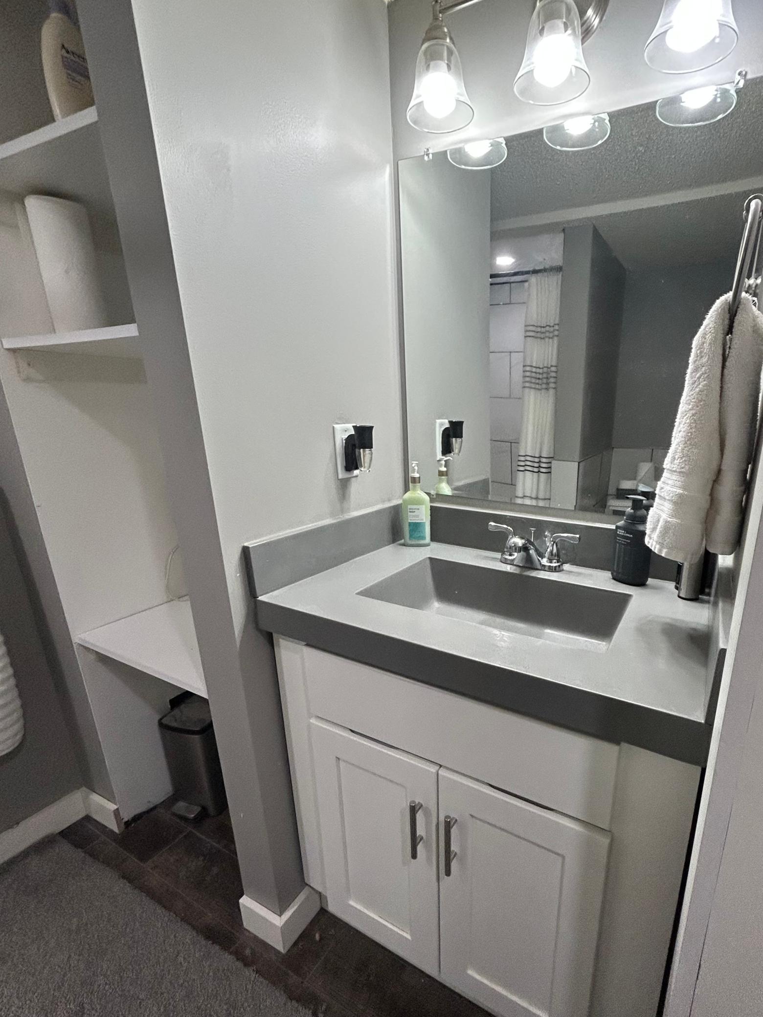 Awesome 3/4 bath in lower level
