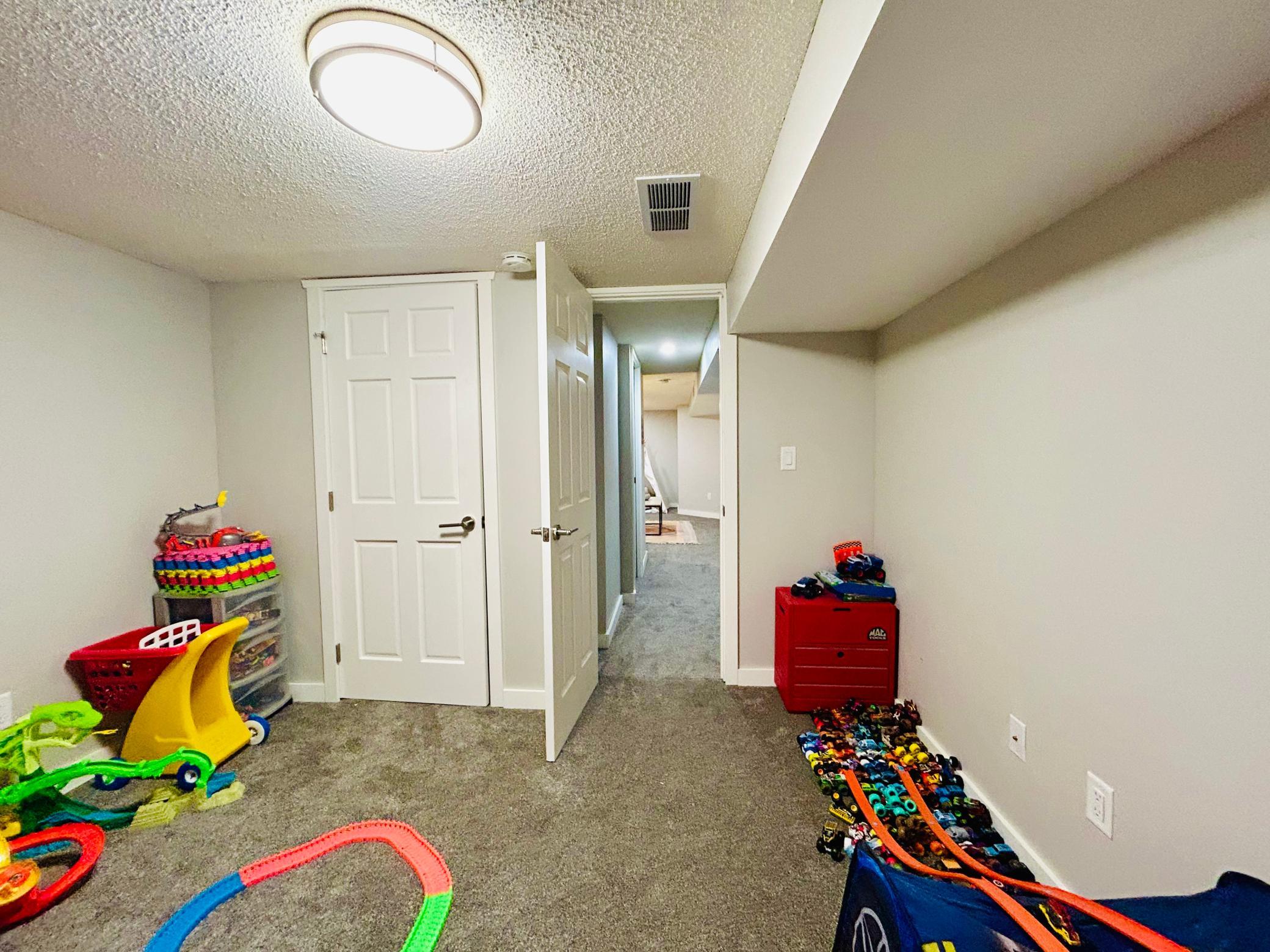 Bedroom 5 has a huge closet and again, legal egress window!