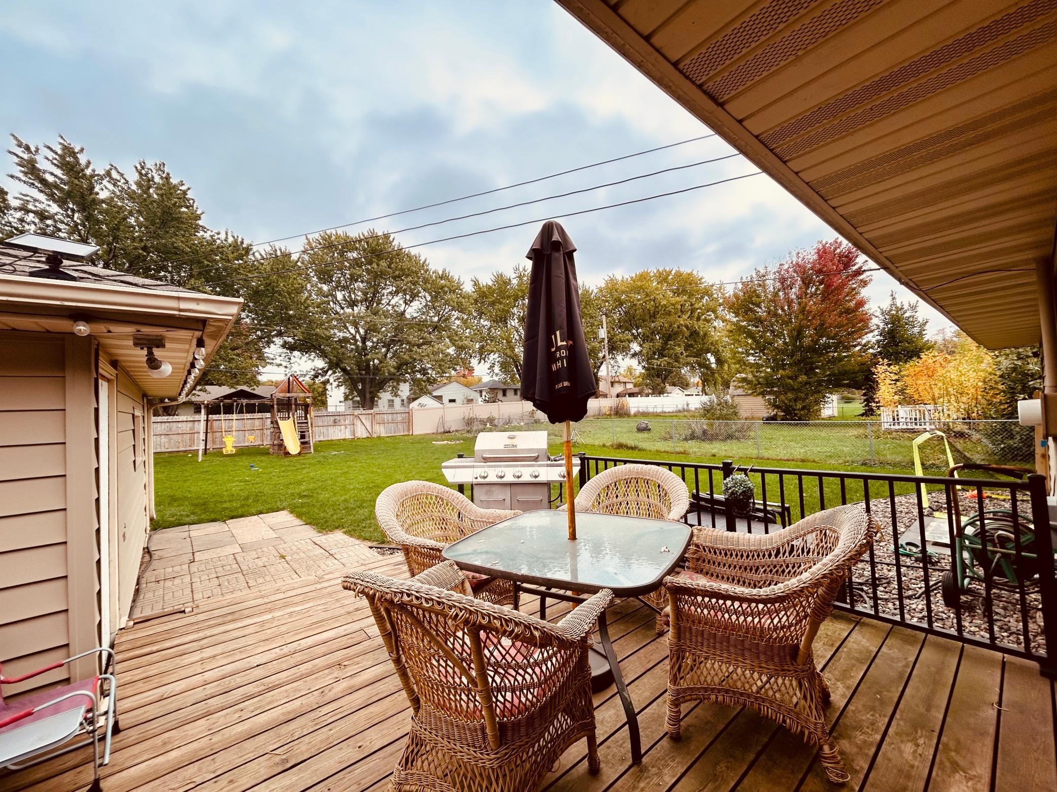 Huge backyard - fully fenced and ready for whatever you can think of!