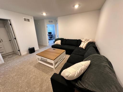 Loft space makes a great office area or second living room