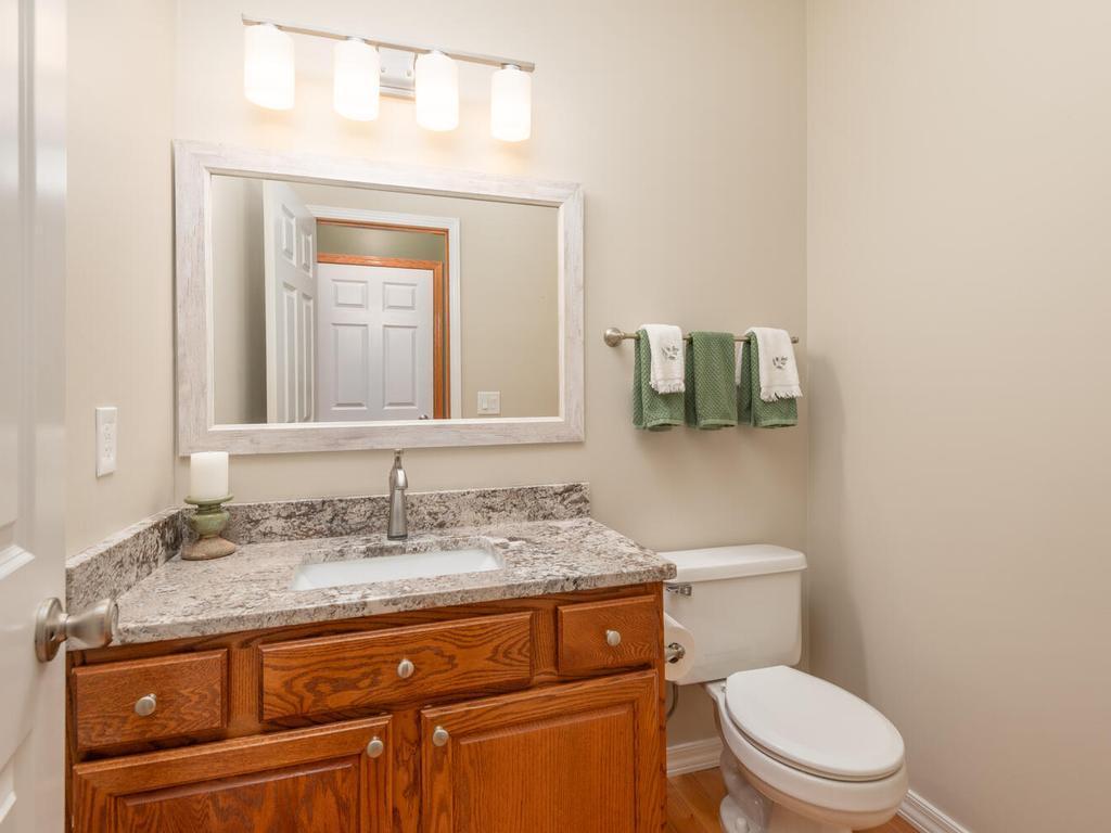 Main level Half Bath