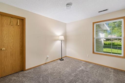 Bedroom 1-fresh paint and walk in closet!