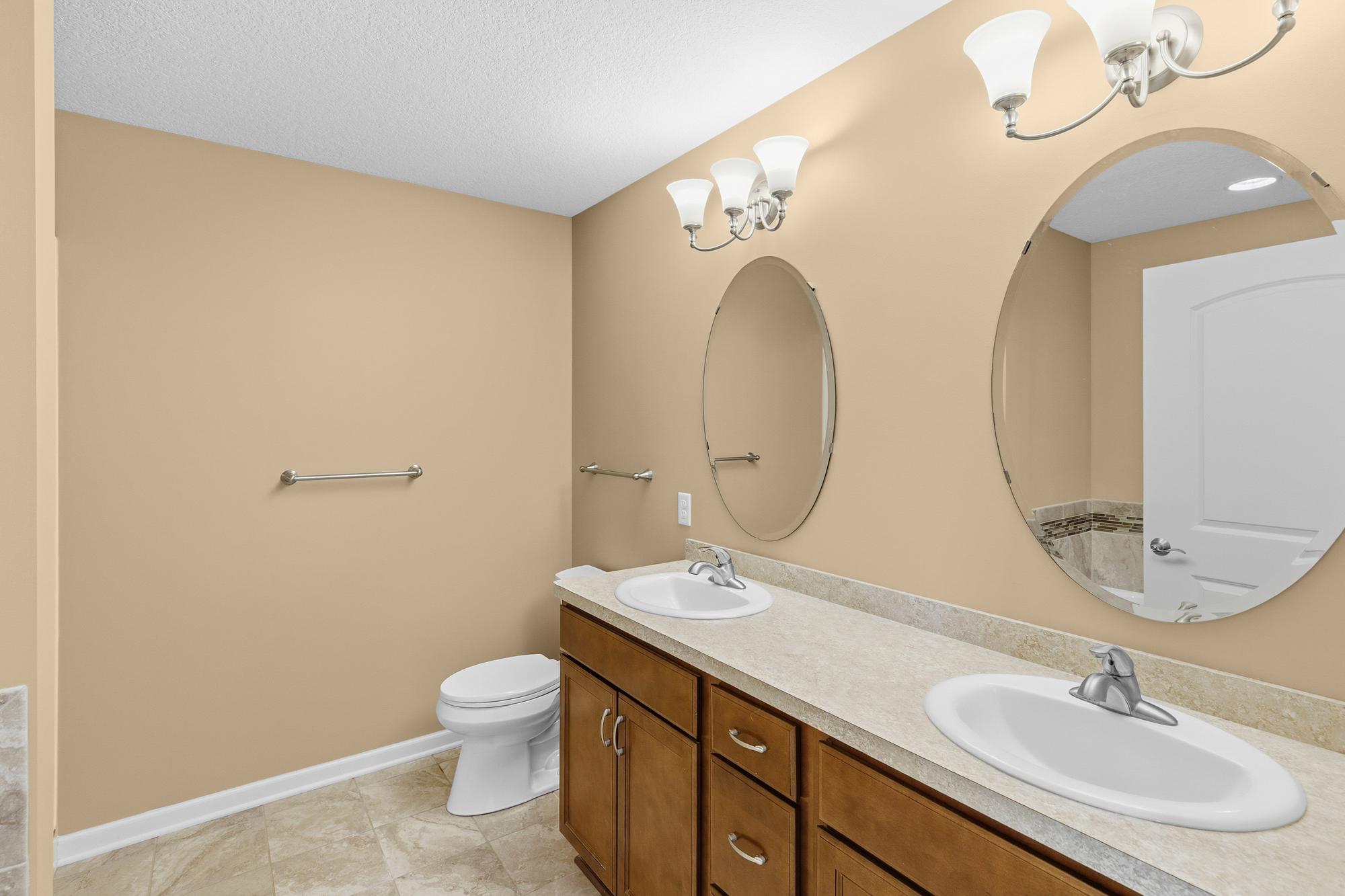 Double sink vanity