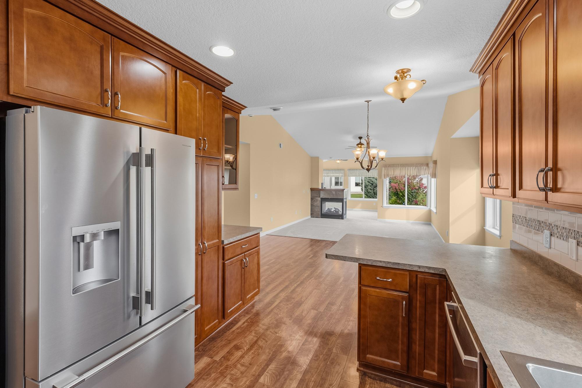 Open concept living space