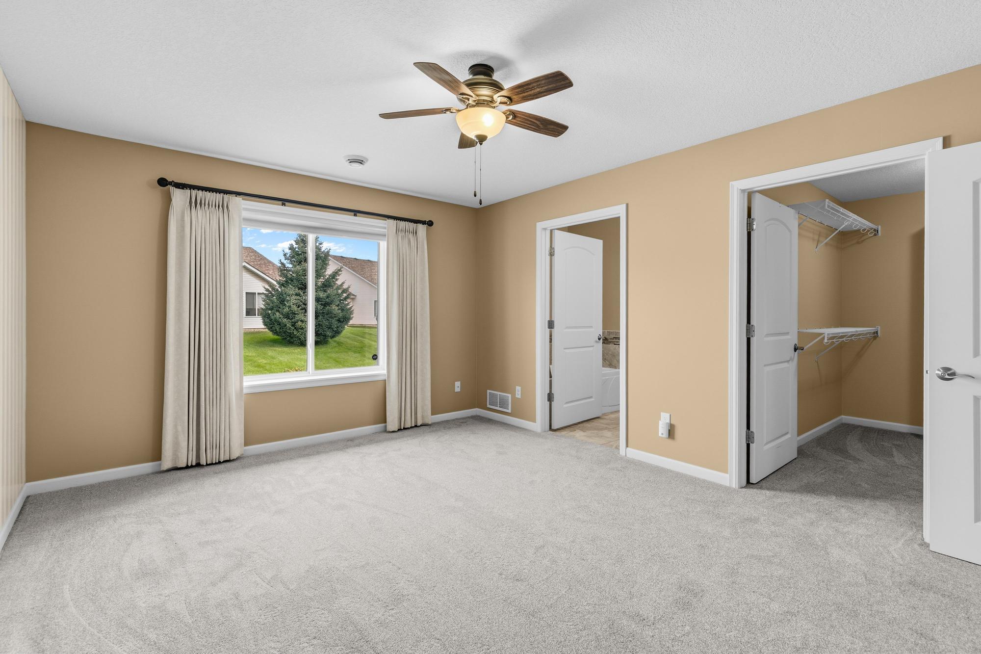 Primary bedroom private ensuite bath